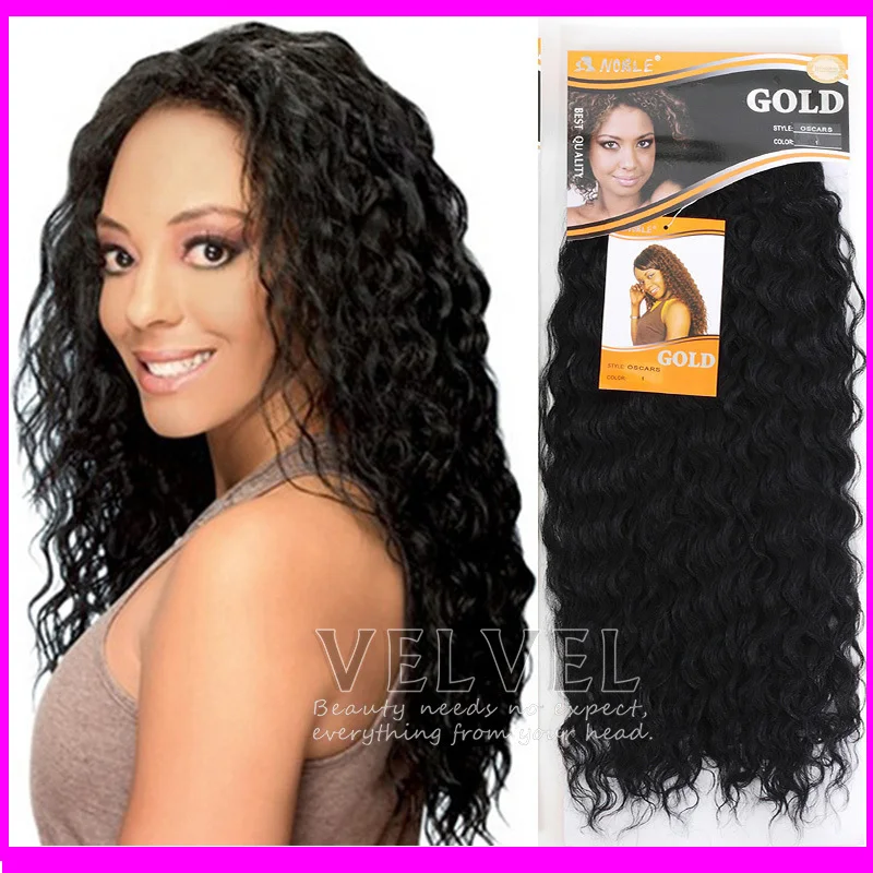 1PC+Free Shipping Noble Gold Hair Extension OSCARS 