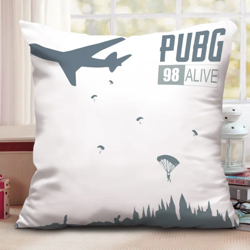 PLAYERUNKNOWNS BATTLEGROUNDS Cosplay Prop Game PUBG Peripheral Pillow Fashion Square Cushion Waistpad Sofa Pillow - Цвет: 16