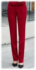 wine red pant IZICFLY Стиль стюардесса короткое пальто в формальном стиле дамский костюм стюард жилет бизнес с юбкой и униформа брюки набор большой размер - Цвет: wine red pant