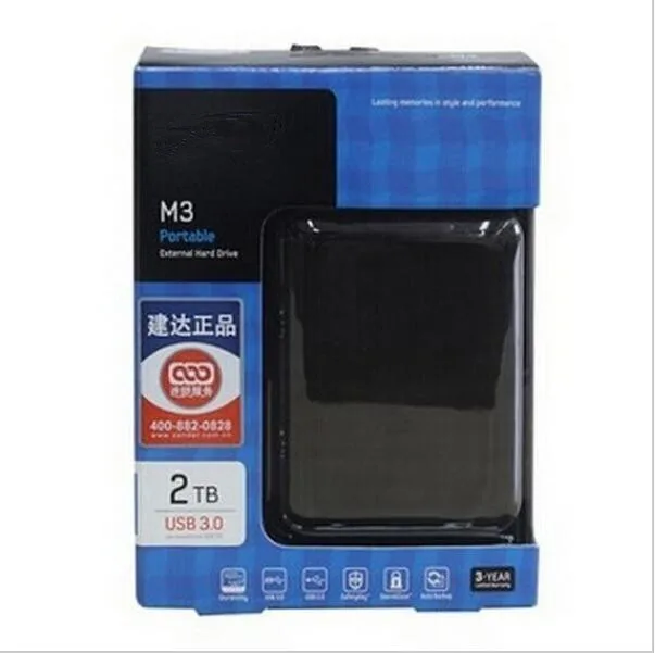 

Hot! 2019 Hard disk 2tb hdd externo 2.5 "3.0 Portable USB Hard Drive M3 2TB hdd External Hard drives 1TB HDD Free shipping