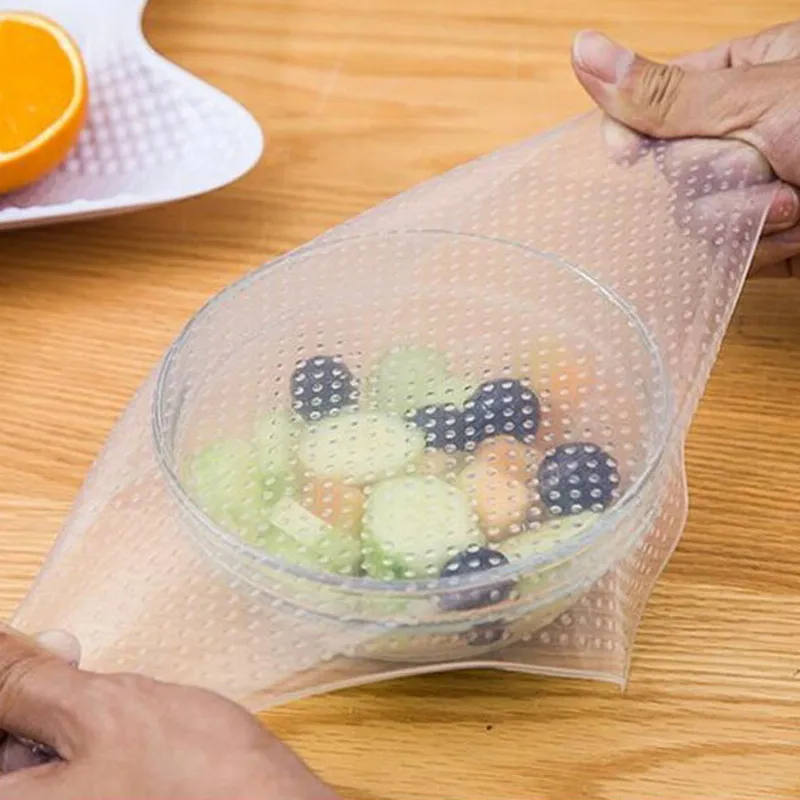 Multifunctional Food Fresh Keeping Saran Wrap Kitchen Tools Reusable