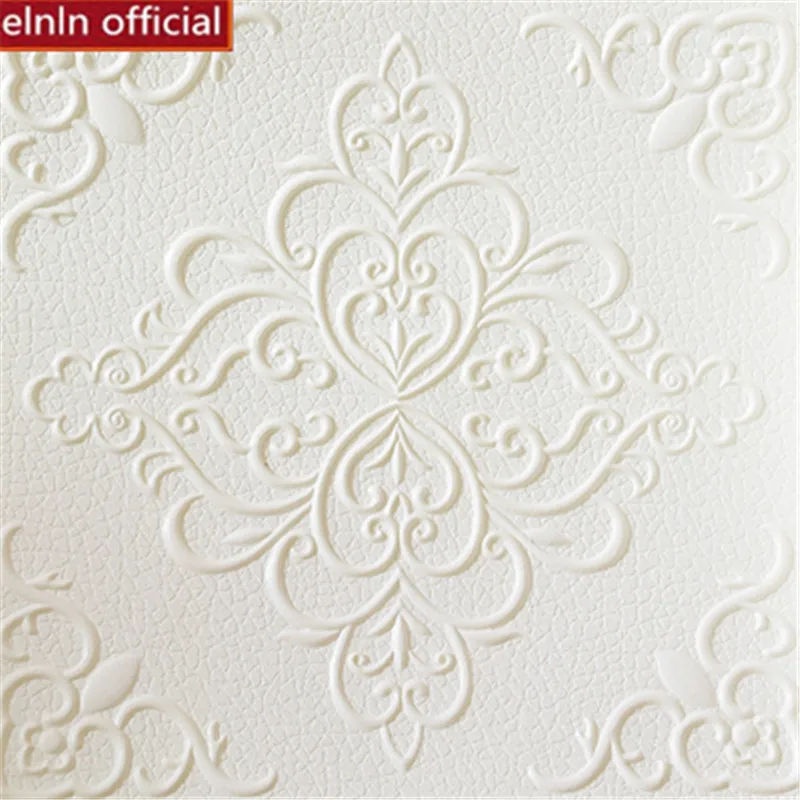 3d geometric pattern ceiling soft wall stickers study diningroom livingroom bedroom waterproof anti-collision foam wall stickers - Цвет: 59cmx59cmx5pcs