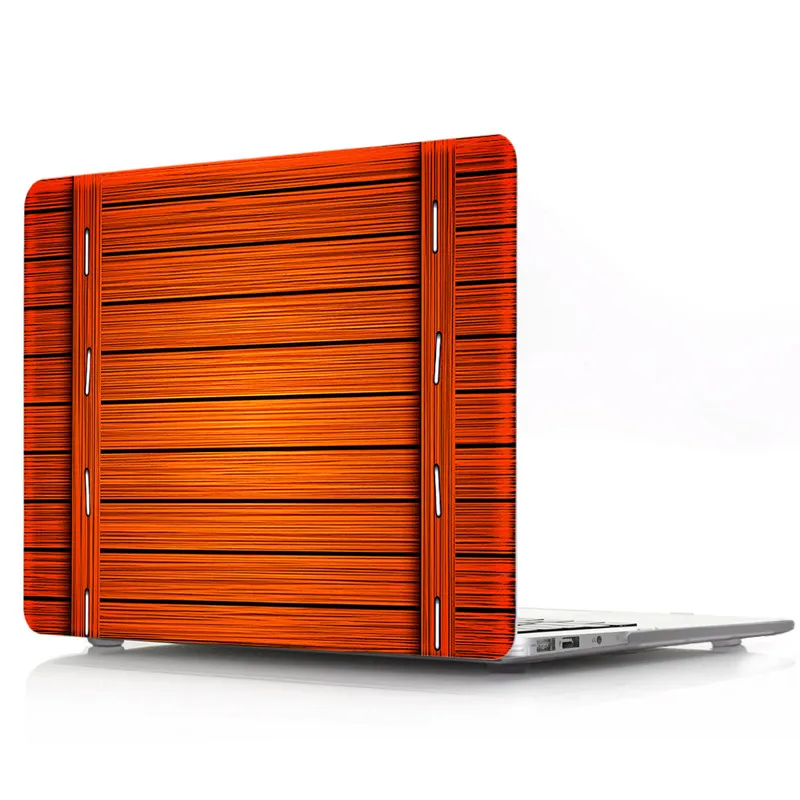 XSKN рисунок древесины чехол для ноутбука защитный Жесткий рукав красиво подходят заглушка Macbook Air 13 "Pro 12" 13 "15" retina 13 ''15''