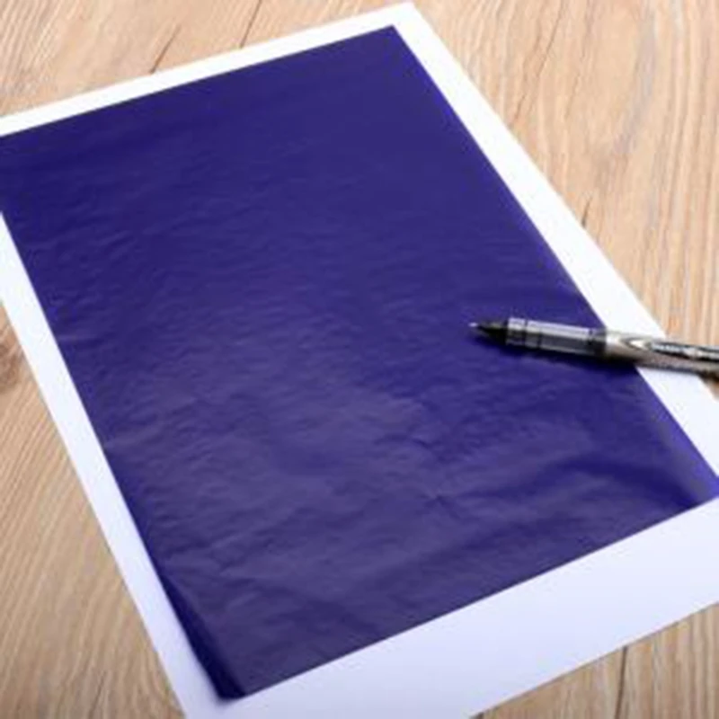 50 Sheets 48K Double Sided Carbon Copier Stencil Transfer Paper Stationery Supplies