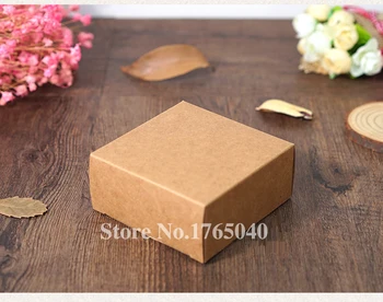 

Size9*9*4cm Kraft box for skin care cream gift food packaging,cuble kraft paper packaging boxes Free Shipping 200pcs/lot