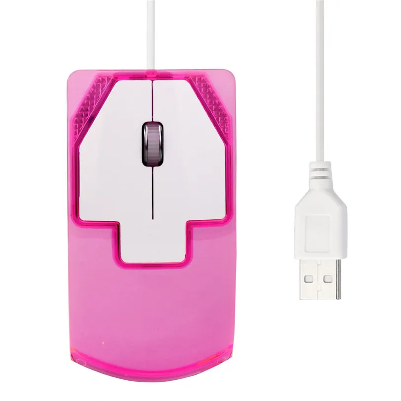 

CARPRIE USB LED Game Mouse Ergonomic 1600 DPI Optical 3 Buttons Wired Mice For PC Laptop Computer