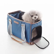 Джинсовые сумки для переноски собак маленькие животные Чихуахуа Йоркширский Портативный Открытый сумка для животных Перевозка груза падения