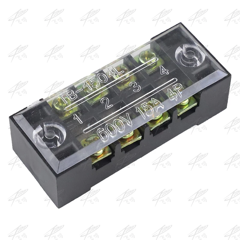 1 шт. двухрядная винтовая Клеммная колодка 600 в 15A TB 1503 / 1504 TB1506 1508/TB1505/TB1510/TB1512/TB1515