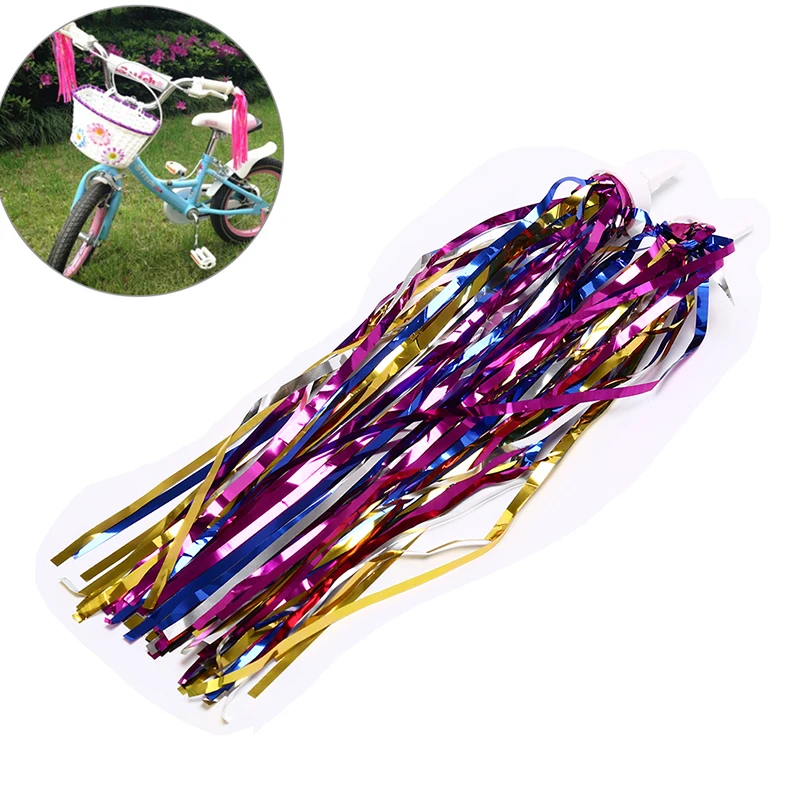 1 pair Bike Bicycle Cycling Tricycle Kids Girls Boys Handlebar Streamers Tassels | Спорт и развлечения