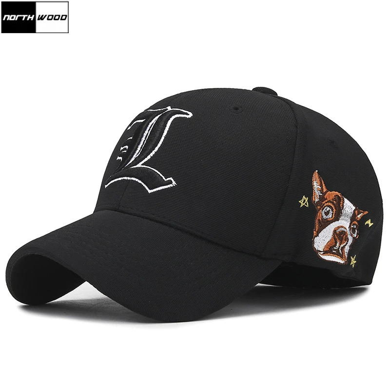 

[NORTHWOOD] 2019 Elasticity Letter Embroidery Gorra Animales Baseball Cap Snapback Hip Hop Men Women Dad Hat