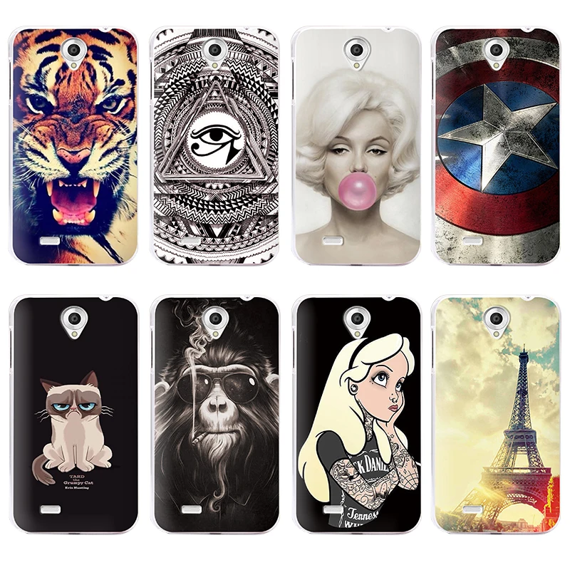 

2016 NEW High Quality Painting PC Hard Back Case Cover FOR lenovo A850 Plastic Cases Free shipping