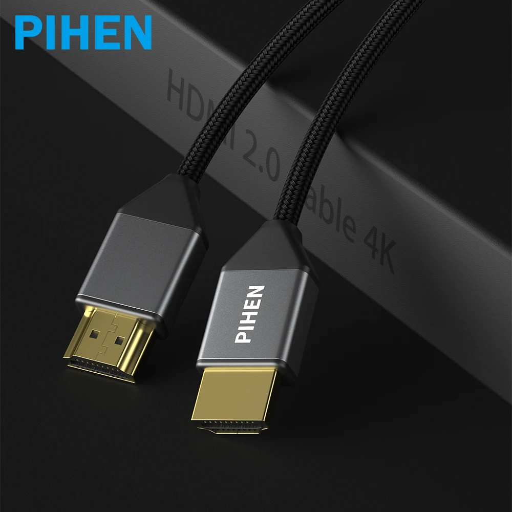 HDMI Конвенции HDMI кабель HDMI 2,0 кабель 4 К 3D 60FPS кабель для HD ЖК-дисплей ТВ ноутбука PS3 проектор морщинят для Apple ТВ xbox 360