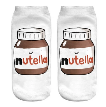 

Hot Sale Women Socks 3D Printed Pill Design Funny Socks Polyester Fashion 19*8cm Socks