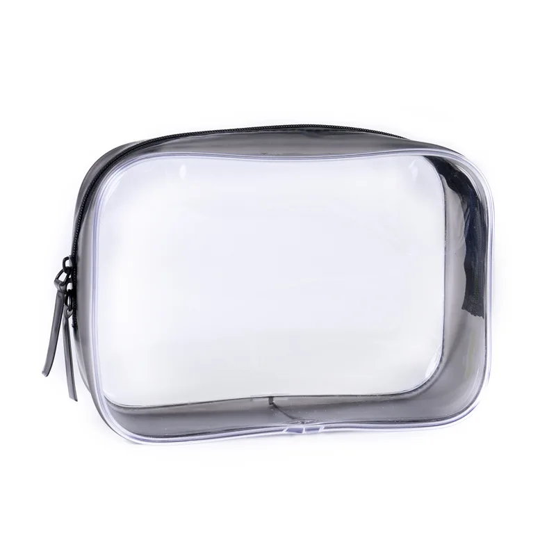 

Transparent Cosmetic Bag Waterproof PVC Zipper Bags Transparent Storage Bag Clear Organizer Bag Purse Organizer 17*12.5*6cm