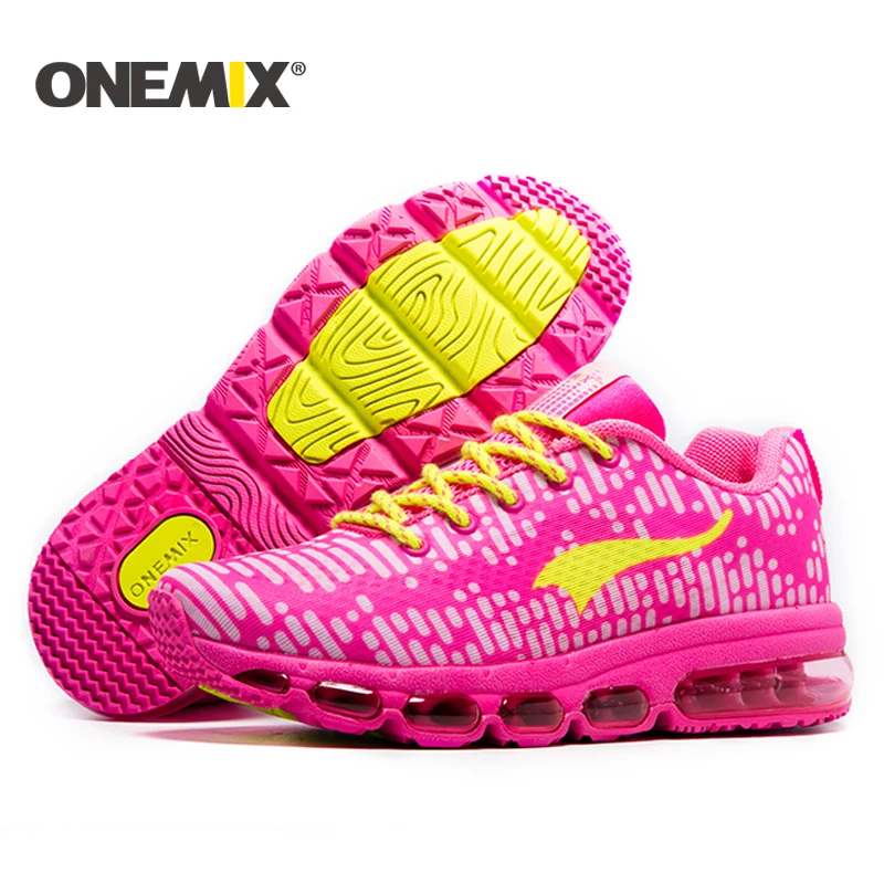 Onemix/Новинка; обувь для бега; женская уличная спортивная обувь; мужские кроссовки с воздушной подушкой; zapatos hombre; Треккинговая обувь для женщин и мужчин