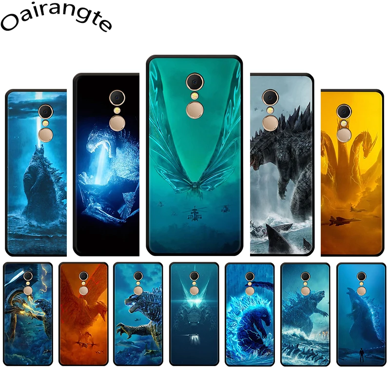 

Godzilla King of the Monsters soft phone case for Xiaomi Redmi 4A 4X 5 6 A Plus Pro 7 GO S2 Note 4 4X 5 6 7 Pro 5A Prime