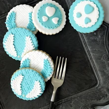 2 шт моделирование помадка пирожные милые украшения Свадебные украшения поддельные печенье