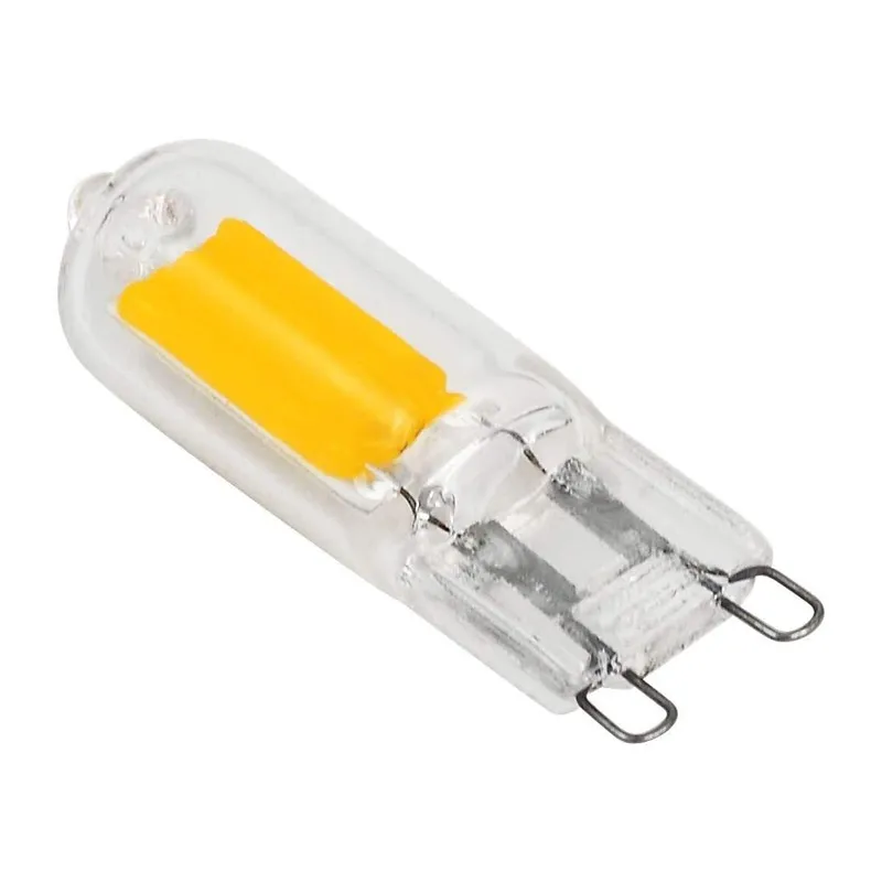 

G9 LED Bulb COB 15W Halogen Equivalent 2W 110V 220V Dimmable G9 Bulbs for Pendant Lighting Fixture Home Lighting Chandeliers