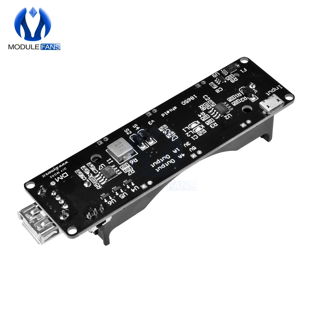 Щит для зарядки аккумулятора Wemos 18650 щит V3 ESP32 ESP32S Raspberry Pi порт Micro USB Type A Arduino