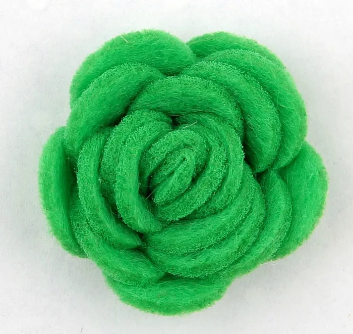Nishine 30 шт./лот 1," мини-фетровый цветок розы для детей повязка на голову с плоской спинкой сделай сам материал для изготовления одежды аксессуары