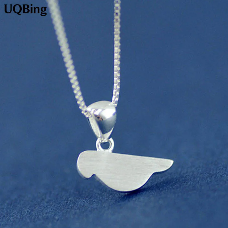 Drop Shipping 925 Sterling Silver Bird Necklaces Pendants & Necklaces