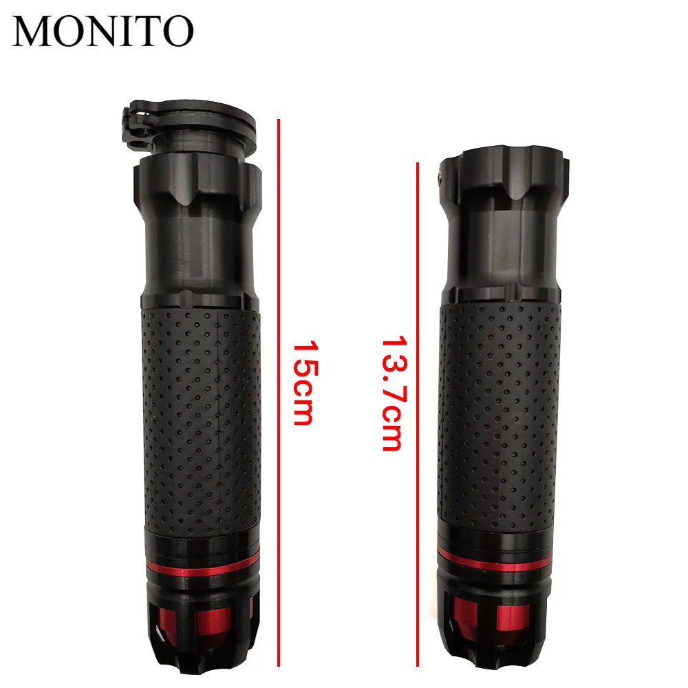 Universal 7/8'' 22MM CNC Motorcycle handle bar Caps Brake Handlebar Grip For YAMAHA XMAX 125/250/300/400 Iron Max NMAX 125 R120|Ручки