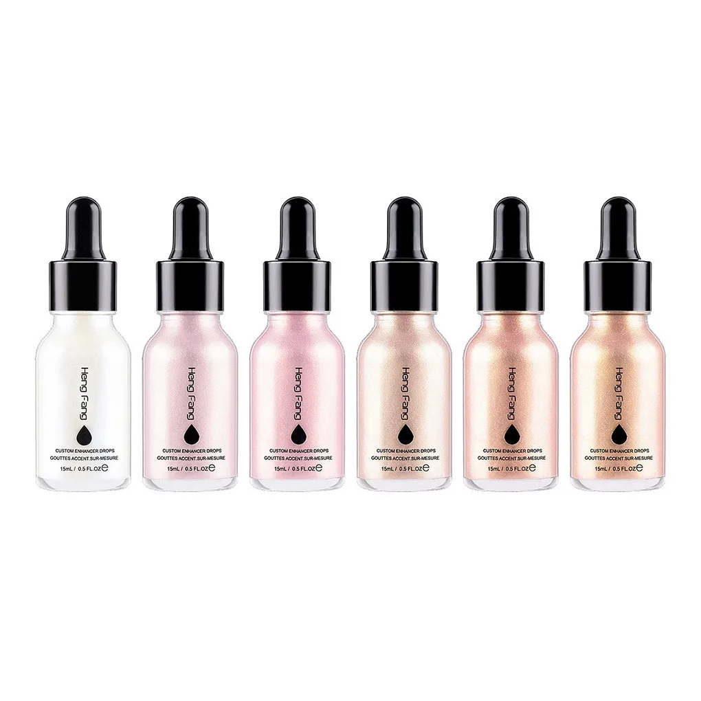 

Women Face Highlighter Liquid Facial Brighten Glitter Contour Eye Nose Forehead Highlight Cream