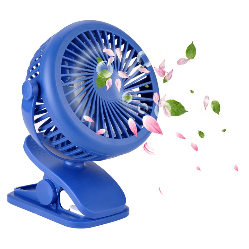 Multifunction Clip Fan Mini Rechargeable Baby Stroller