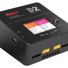 ISDT D2 двухканальный 200 Вт 20A Lipo батарея смарт баланс зарядное устройство для RC Мультикоптер самолет