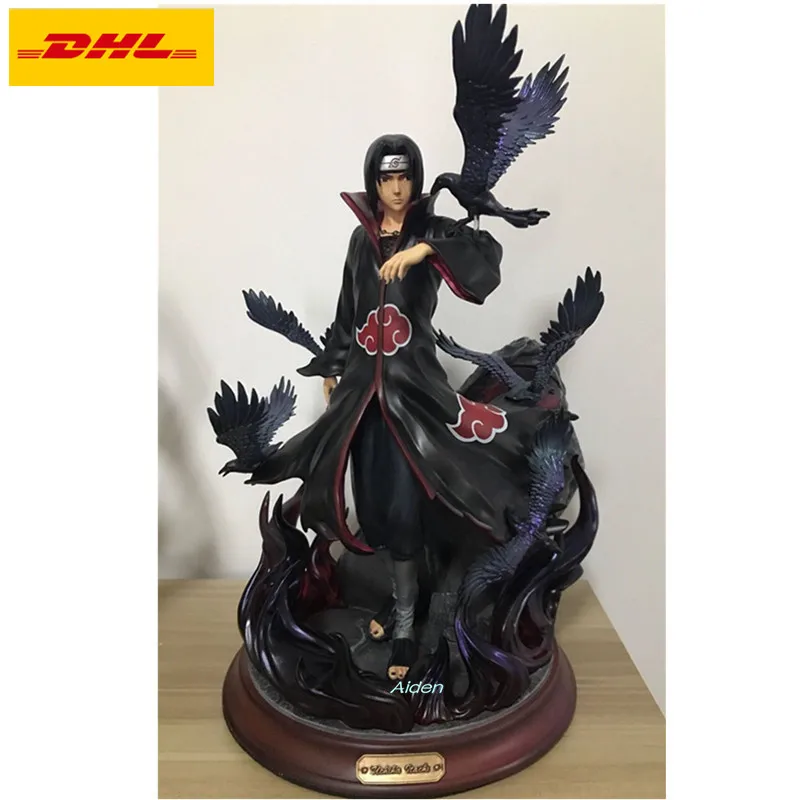 

13" Statue NARUTO Bust Akatsuki Uchiha Itachi Full-Length Portrait GK Action Figure Collectible Model Toy BOX 33CM B459