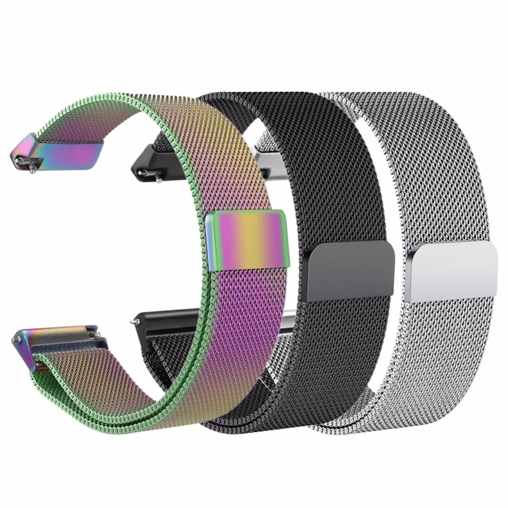 

For Fitbit Versa Fitness Smart Watch Replacement Watch Strap Milanese Loop Strap Wrist Band S/L Size