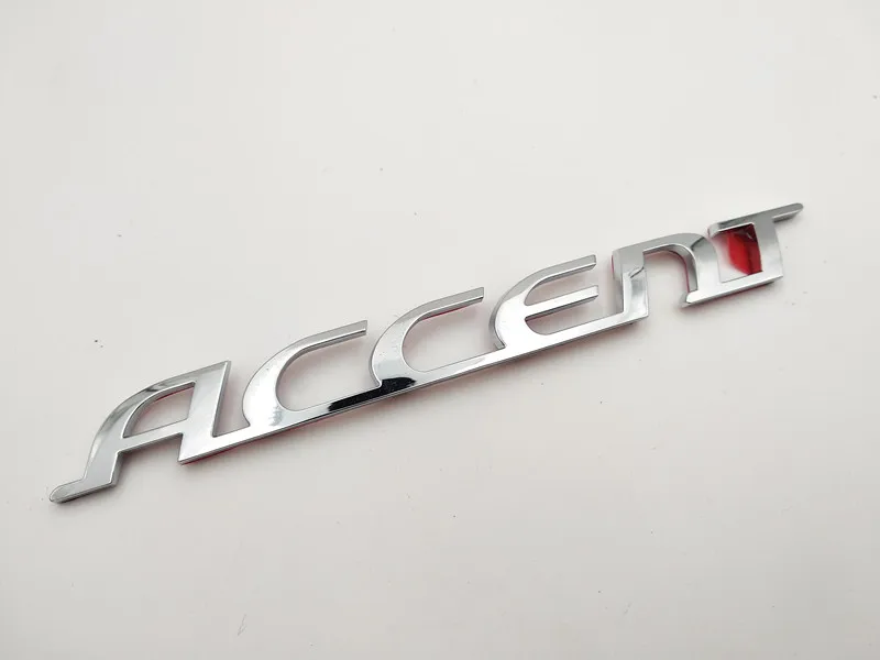 Автомобильные аксессуары для hyundai Accent Логотип Эмблема багажника заменить значок Украшение Наклейка задний знак