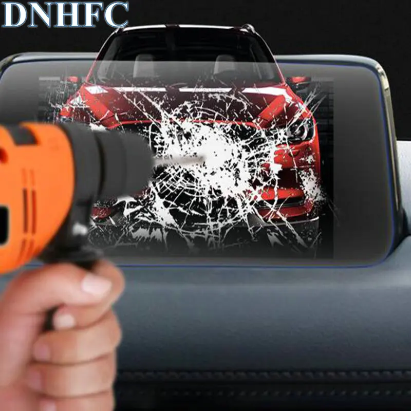 DNHFC Стайлинг автомобиля GPS Навигация экран закаленная сталь защитная пленка для