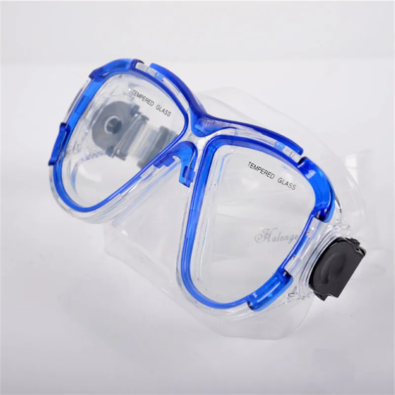 Маска для близорукости, маски для дайвинга с линзами по рецепту(Nearsight 0-9,0), Диоптрийная маска для подводного плавания, корректирующая маска для спортивной камеры