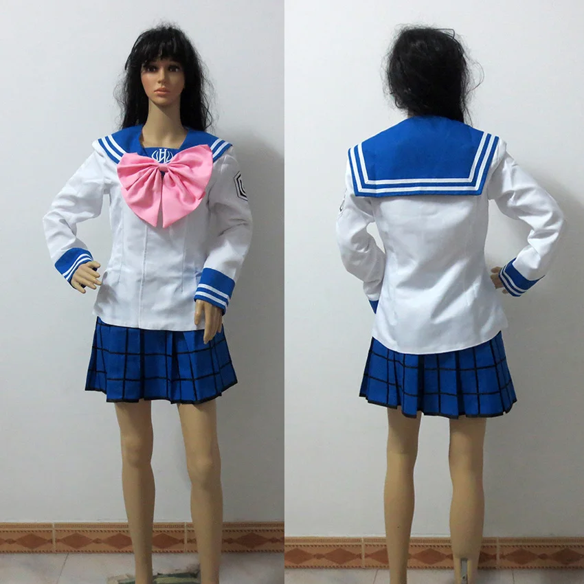 Danganronpa Dangan Ronpa Sayaka Maizono Woman Cosplay Costume Tailor 