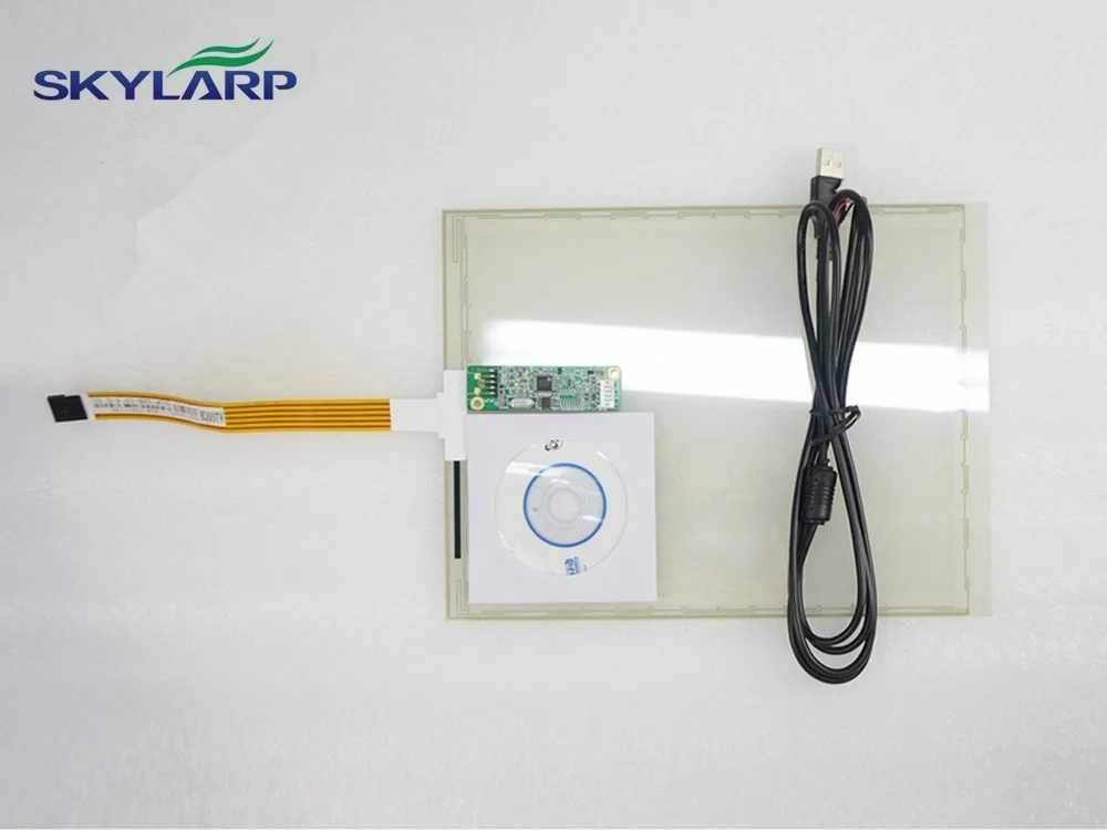 NEW 10.4 Inch 5 Wire Resistive Touch Screen Panel USB for 10.4