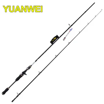 

YUANWEI Spinning Fishing Rod 2 Section1.8m Power M IM8 Carbon Lure Rods Vara De Pesca Canne A Peche Fishing Tackle Carp