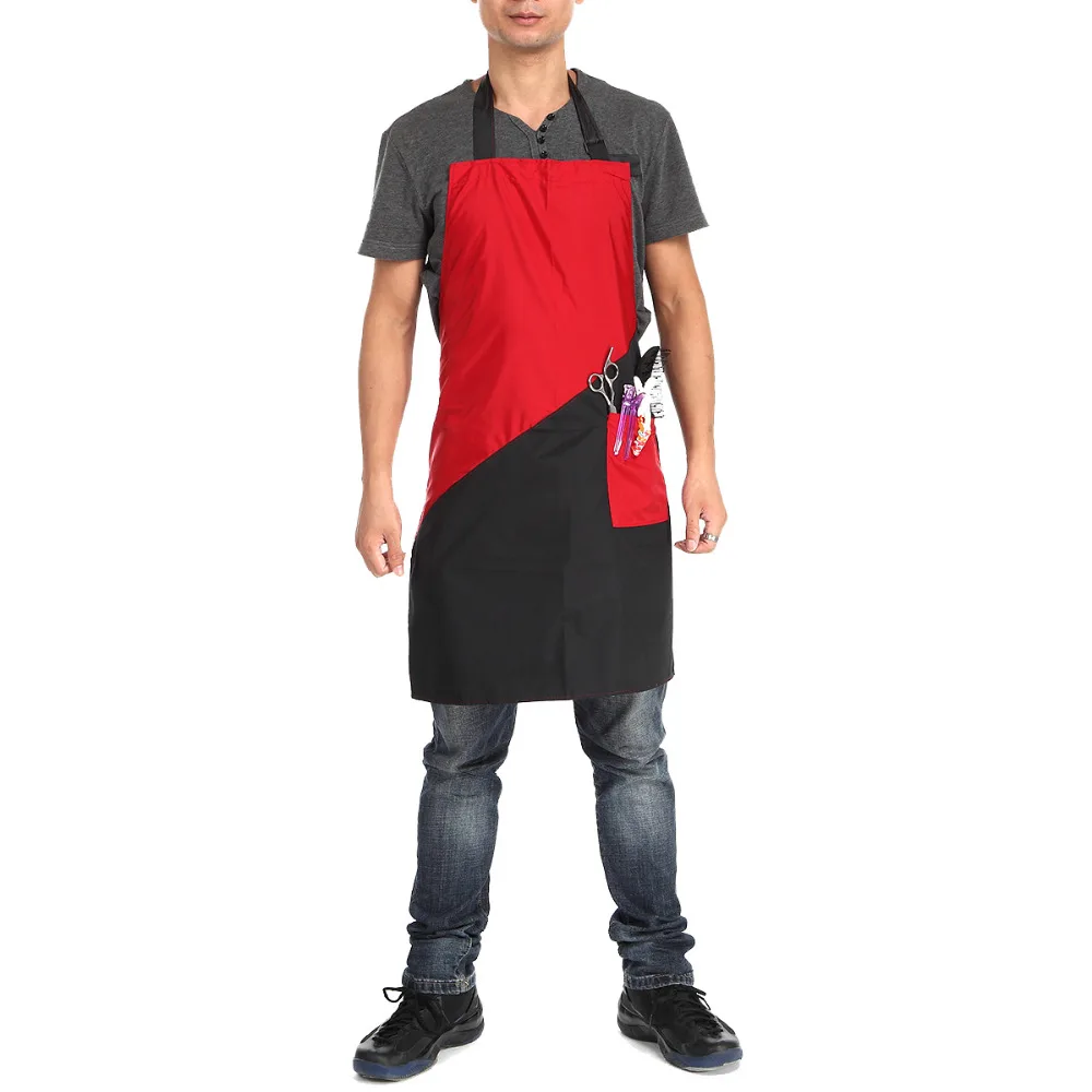 76X59cm Hairdressing Nylon Apron Gown Barbers Stylist Hair Cutting
