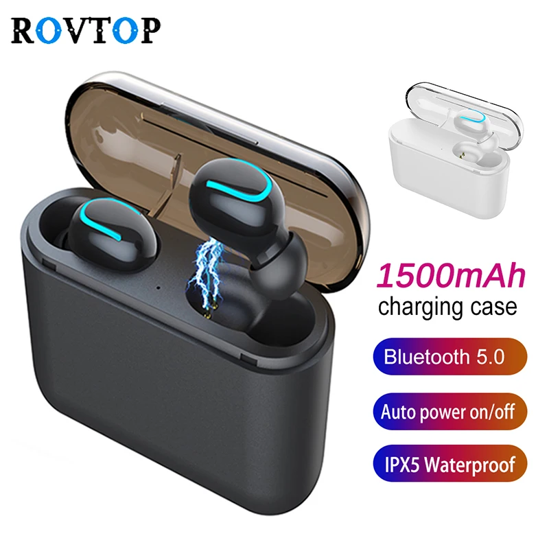 TWS Bluetooth наушники беспроводные Handsfree спортивные игровая гарнитура с