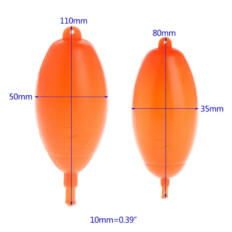 Поплавок с высокой плавучести буй плавающий Морской рыболовный полюс поплавки пластиковые такелажные овальные формы снасти Аксессуары