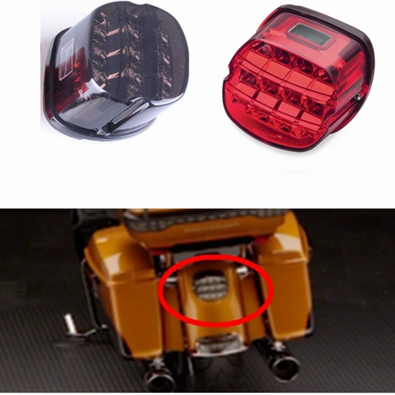 

Free shipping! For Harley Accessories LED Tail Lamp fit for Harley Dyna Super Wide Glide Low Rider Fat Bob