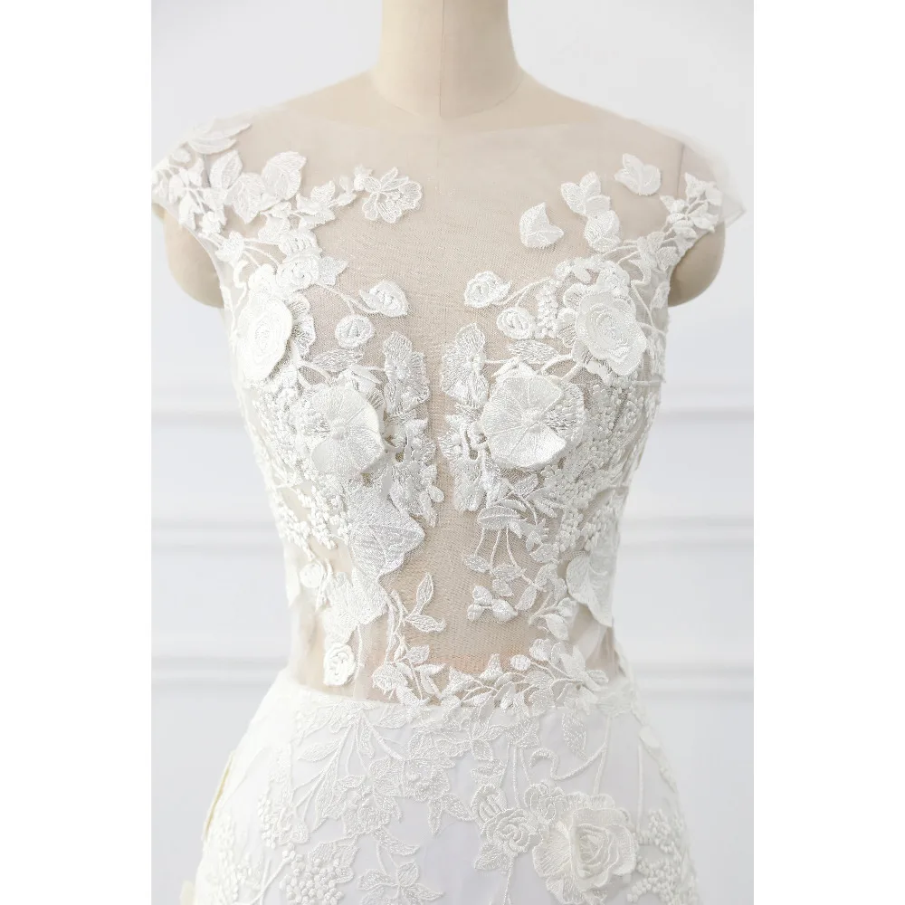 Lover Kiss Wedding Dress 2017 Vintage Mermaid Lace Appliques Bead Robe de Mariage Sexy Back Bride Dresses Vestido de Noiva 4 Lover Kiss Wedding Dress 2017 Vintage Mermaid Lace Appliques Bead Robe de Mariage Sexy Back Bride Dresses Vestido de Noiva 4