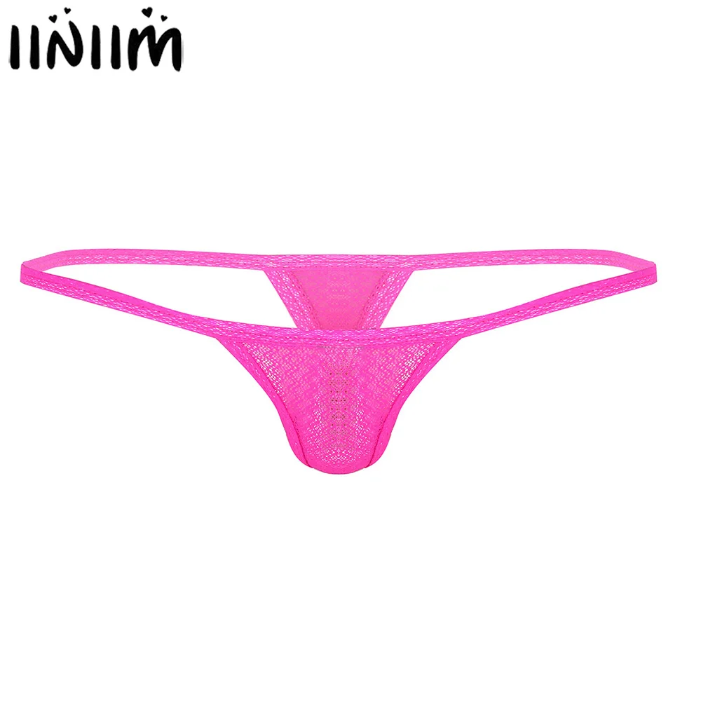 남성 란제리 게이 미니 팬티 반투명 신축성 Jockstraps 남성 웨트룩 시스루 탱가 아저씨 섹시 속옷 팬티