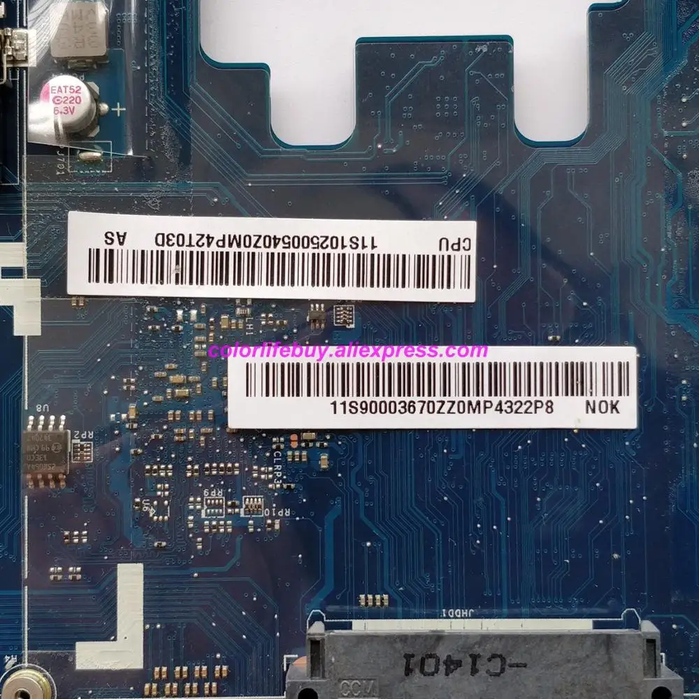 Подлинная материнская плата 11S90003670 90003670 VIWGQ/GS LA-9641P w HD8750/2 GB для ноутбука материнская плата для lenovo G510 ноутбук ПК