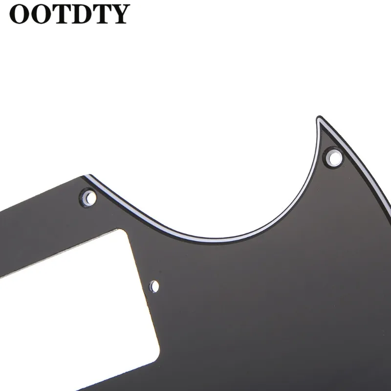 OOTDTY Full Face Pickguard Scratch Plate for SG Style Guitar Parts Replacement Guitar Pickguard