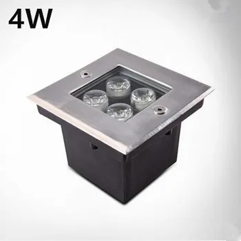

Free Shipping 4W 5W 6W 9W 12W 16W 18W LED Underground light Square/LED Outdoor Garden Light 5year Warranty IP68 AC85-265V/DC12V