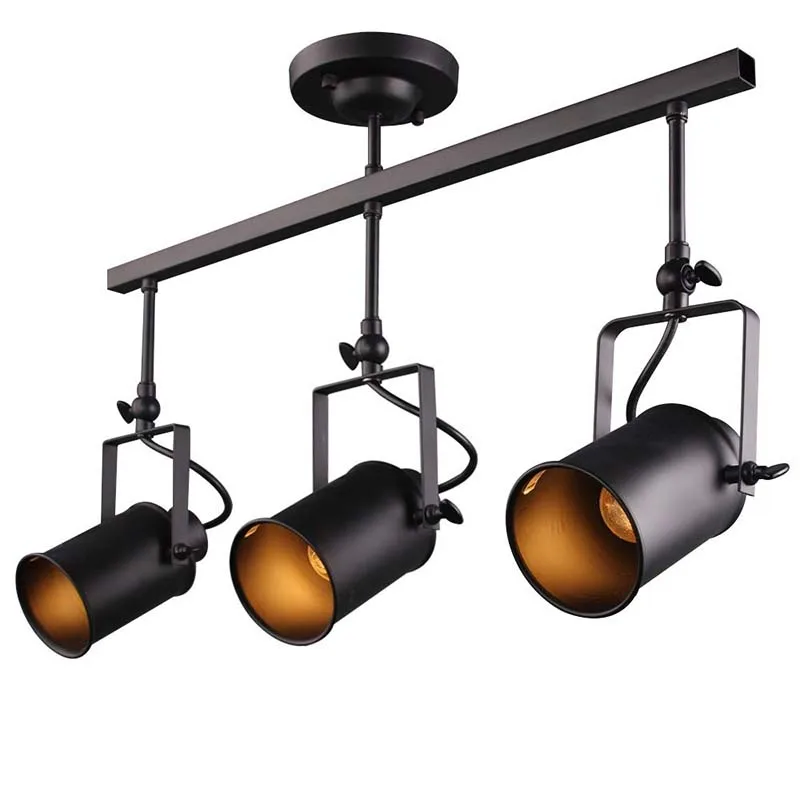 

Vintage Adjustable Loft led Wall Ceiling Light 1/2/3/4 light 5W 7W 9W Retro Industrial Lamp Fixtures 270 Degree Rotatable
