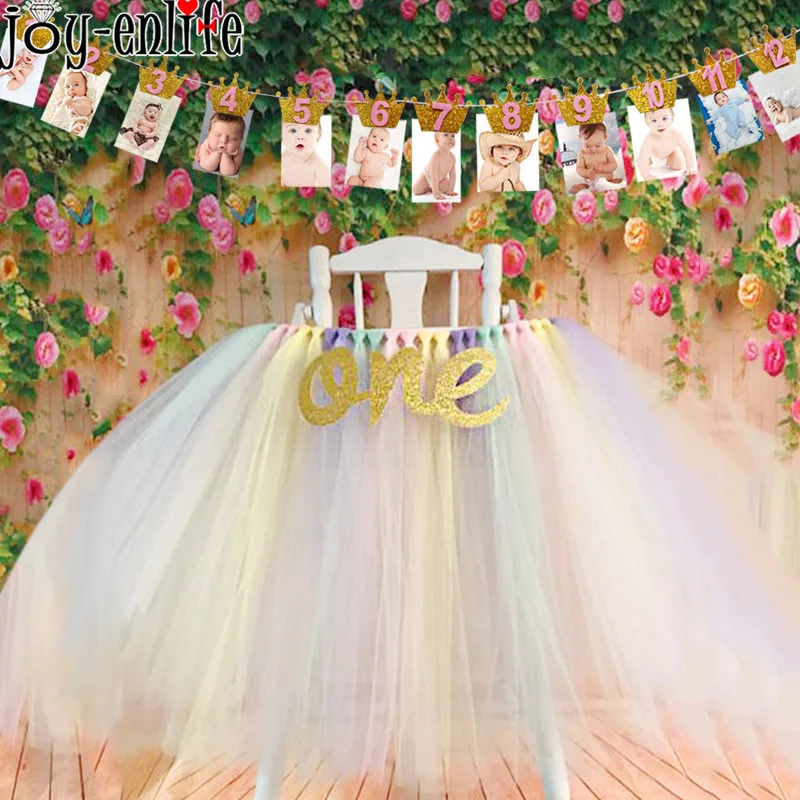 1st birthday frame girl