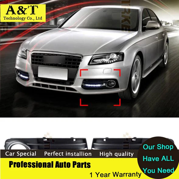 

Car Styling led DRL For Audi A4 B8 Sedan Avant 2009 2010 2011 2012 led Daytime running lights led fog lamps light car styling
