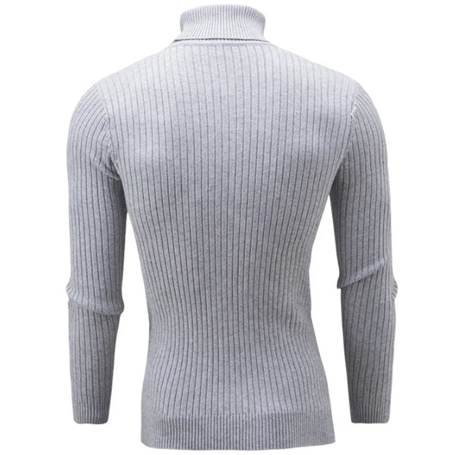Zogaa 2019 осень зима для мужчин s свитеры для женщин Повседневное одноцветное цвет тонкий прилегающий вязаный Пуловеры мужчин свитер с